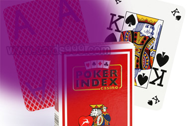  Gemarkeerd Modiano Poker Index kaarten